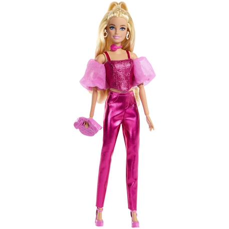 Poupée barbie style metali-rose Rose 1 - vertbaudet enfant 