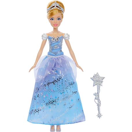 Poupée princesse cendrillon et sa robe enchantée Bleu 2 - vertbaudet enfant 
