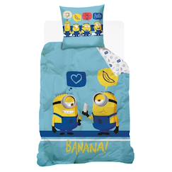 Linge de maison et décoration-Linge de lit enfant-Housse de couette universal minions coton