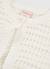 Gilet fille coton Blanc 3 - vertbaudet enfant 