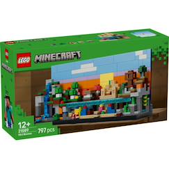 Jouet-Jeux d'imagination-Lego 21589 - mini biomes minecraft