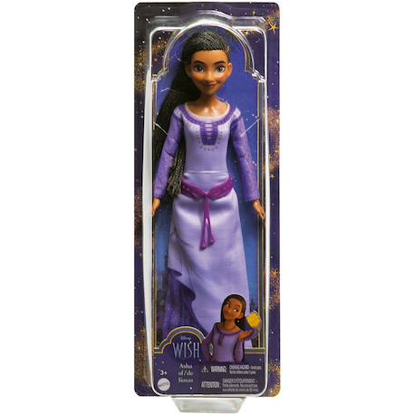 Poupée princesse asha 29cm Multicolore 1 - vertbaudet enfant 