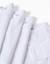 Lot de 4 bodies croisés en coton peigné Blanc 3 - vertbaudet enfant 