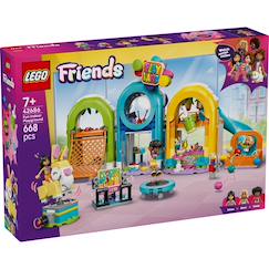 Jouet-Jeux d'imagination-Lego 42686 - aire de jeux intérieur friends