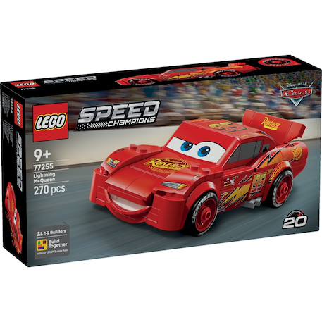 Lego 77255 - flash mcqueen cars Rouge 1 - vertbaudet enfant 