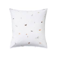 Linge de maison et décoration-Linge de lit enfant-Housse de couette-Taie d'oreiller enfant imprimée en percale de coton, la parade en fete
