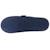 Chaussons mules microvelours semelle ergonomique soutien voûte plantaire Marine+Rayure marine 10 - vertbaudet enfant 