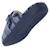 Chaussons mules microvelours semelle ergonomique soutien voûte plantaire Marine+Rayure marine 11 - vertbaudet enfant 