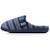 Chaussons mules microvelours semelle ergonomique soutien voûte plantaire Marine+Rayure marine 9 - vertbaudet enfant 
