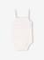 Lot 3 bodies fille bretelles coton bio écru 5 - vertbaudet enfant 