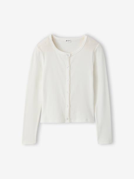 T-shirt manches longues écru 2 - vertbaudet enfant 