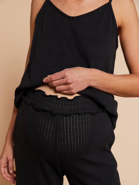 Ensemble 3 pièces femme grossesse allaitement noir 9 - vertbaudet enfant 