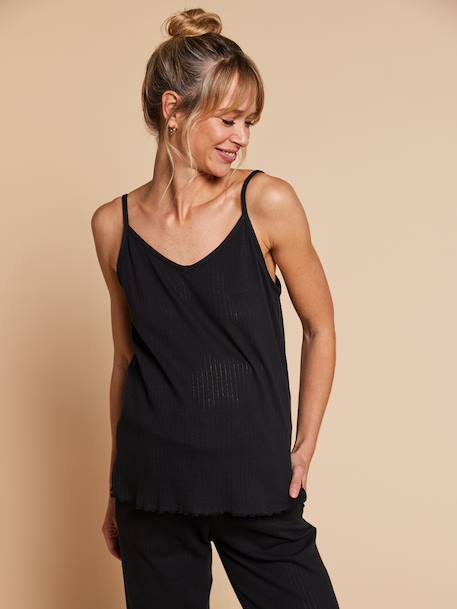 Ensemble 3 pièces femme grossesse allaitement noir 14 - vertbaudet enfant 