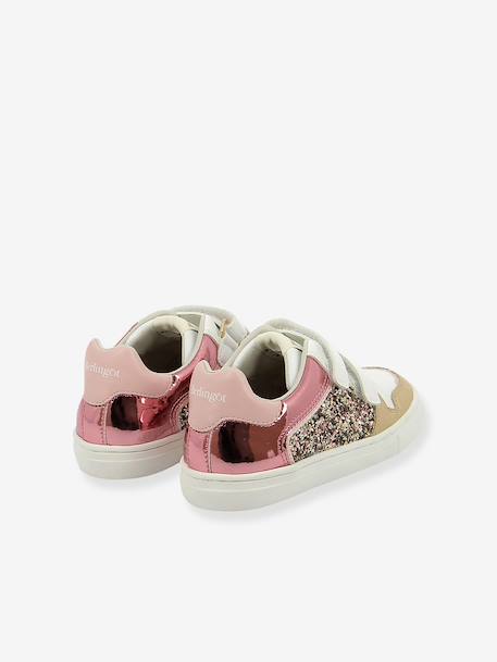 Baskets maternelle scratch Berlingot rose 2 - vertbaudet enfant 
