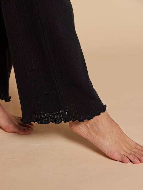 Ensemble 3 pièces femme grossesse allaitement noir 10 - vertbaudet enfant 