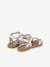 Sandales fille Summer Berlingot argenté 2 - vertbaudet enfant 