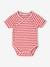 Lot 3 bodies bébé garçon coton bio rouge 4 - vertbaudet enfant 