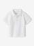 Polo bébé manches courtes à personnaliser blanc 1 - vertbaudet enfant 