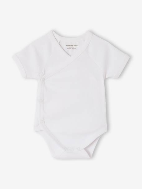 Lot 3 bodies bébé garçon coton bio rouge 3 - vertbaudet enfant 