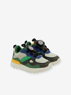 Chaussures-Chaussures bébé 17-26-Marche garçon 19-26-Baskets-Baskets Joggy Rolly Shoo Pom