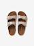 Sandales cuir boucles or 5 - vertbaudet enfant 