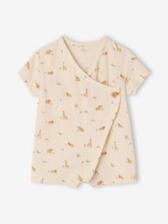 Bébé-Pyjama, surpyjama-Combishort coton bio personnalisable