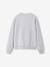 Sweat essentiel fille Jonen gris chiné 4 - vertbaudet enfant 