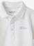 Polo bébé manches courtes à personnaliser blanc 2 - vertbaudet enfant 