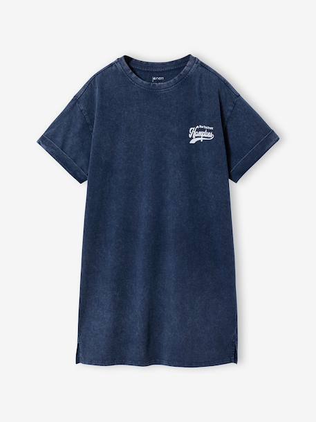 Robe T-shirt marine 2 - vertbaudet enfant 