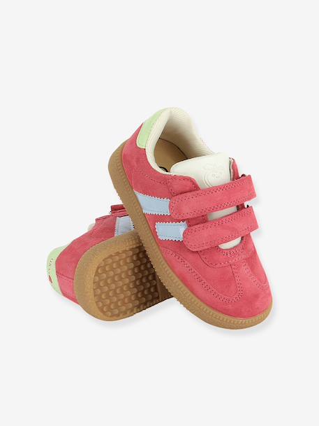 Baskets scratch Yuzu Shoo Pom marine+rose 8 - vertbaudet enfant 