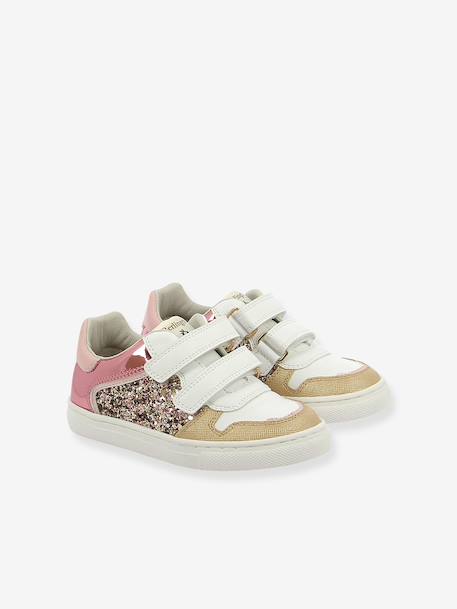 Baskets maternelle scratch Berlingot rose 1 - vertbaudet enfant 