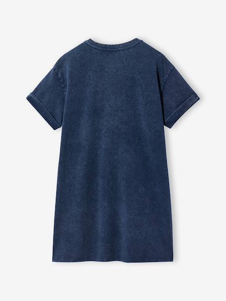 Robe T-shirt marine 3 - vertbaudet enfant 