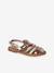 Sandales enfant cuir brides or 1 - vertbaudet enfant 