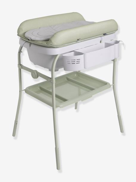 Combi bain-change Cuddle & Bubble Comfort vert sauge 1 - vertbaudet enfant 