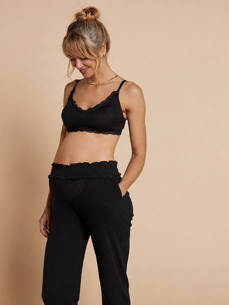 Soutien gorge allaitement femme noir 1 - vertbaudet enfant 