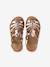 Sandales enfant cuir brides or 4 - vertbaudet enfant 