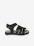 Sandales enfant fille multi-brides collection maternelle noir 6 - vertbaudet enfant 