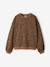 Sweat coupe large marine+marron+vanille 8 - vertbaudet enfant 