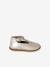 Chaussures salomés bébé fille cuir boucle beige irisé+blanc 2 - vertbaudet enfant 