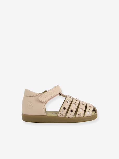Sandales fille Pika Love Shoo Pom rose pâle 3 - vertbaudet enfant 