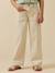 Pantalon droit  en denim Ecru 3 - vertbaudet enfant 