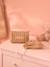 Trousse de toilette en coton vichy Vichy caramel+Vichy vert 3 - vertbaudet enfant 