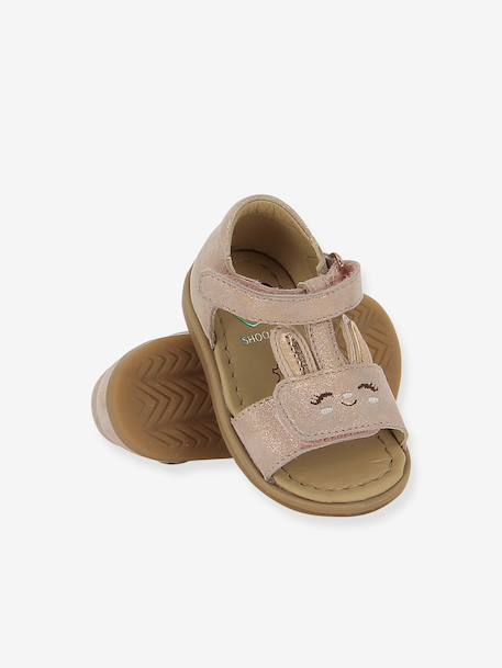 Sandales fille Tity Bunny Berlingot rose 4 - vertbaudet enfant 
