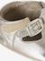 Chaussons bébé cuir blanc+or 13 - vertbaudet enfant 