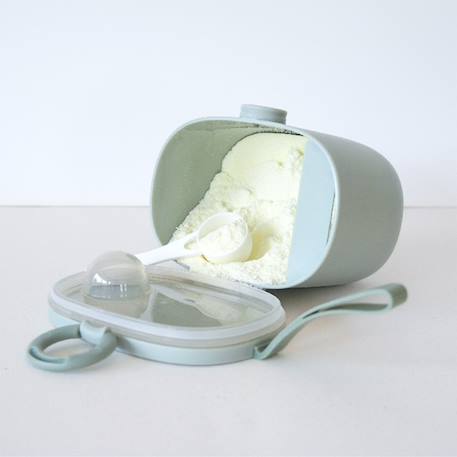 Boîte à lait en poudre doseuse nomade Beige+Terracotta+Vert de gris 13 - vertbaudet enfant 