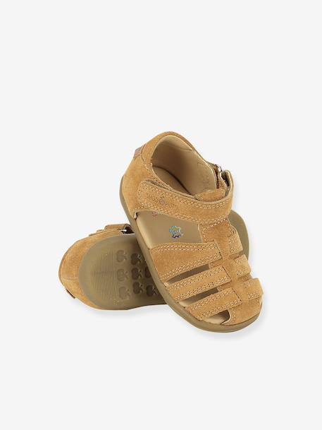 Sandales fille Pika Tonton Shoo Pom camel 4 - vertbaudet enfant 