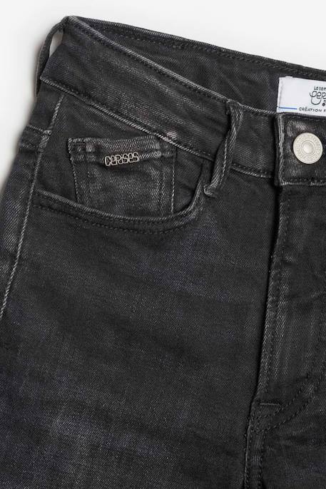Jeans  power skinny, longueur 34 Black / black 3 - vertbaudet enfant 