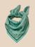Foulard bourgeons fille - coton biologique Amande+Rouge 1 - vertbaudet enfant 
