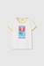 Pyjama fille manches courtes en coton Blanc 3 - vertbaudet enfant 