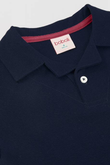 Polo enfant coton Bleu 3 - vertbaudet enfant 